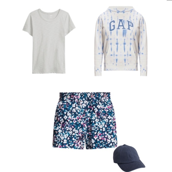 GapFit Running Shorts, Multi Floral Print, 3” Inseam - Picture 2 of 16